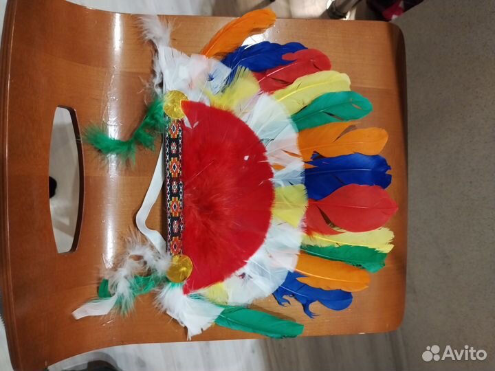 Новогодний костюм индейца