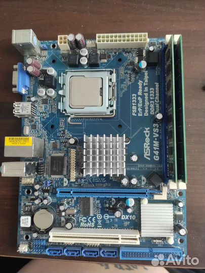 Сборка на 775 сокете