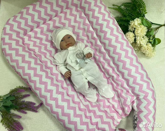 Кокон гнездышко для девочки (новое)