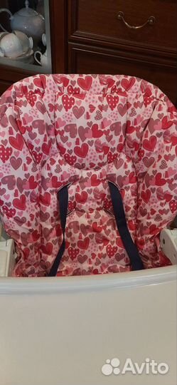 Стульчик для кормления chicco polly