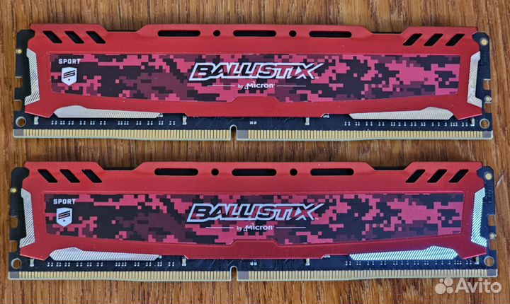 Оперативная память Crucial Ballistix Sport 16 GB