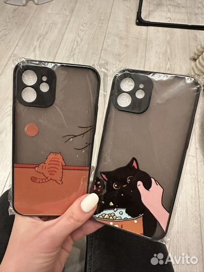 Новые чехлы на iPhone 12 (2шт)