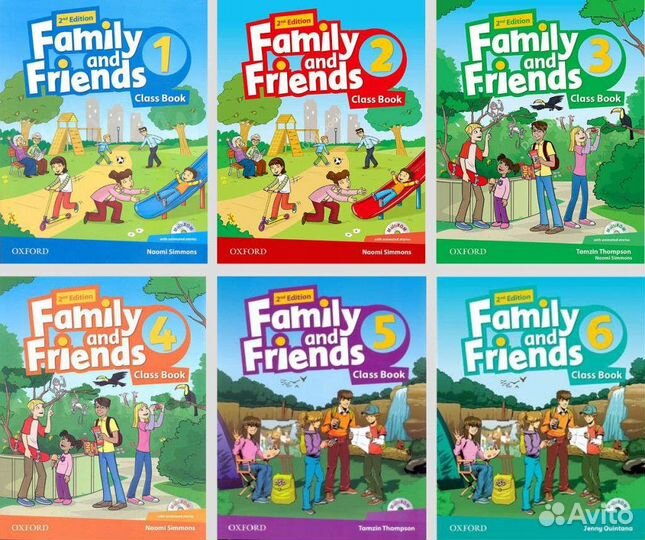 Учебник и тетрадь family and friends все части