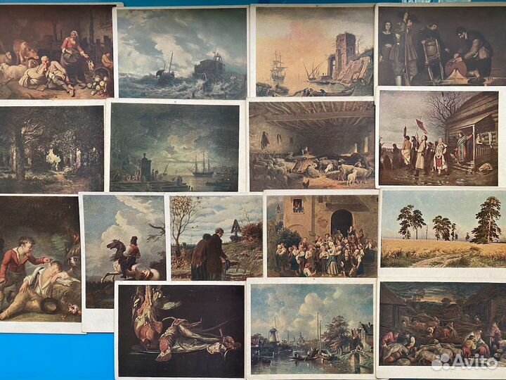 Открытки Начало прошлого века Искусство Вожди