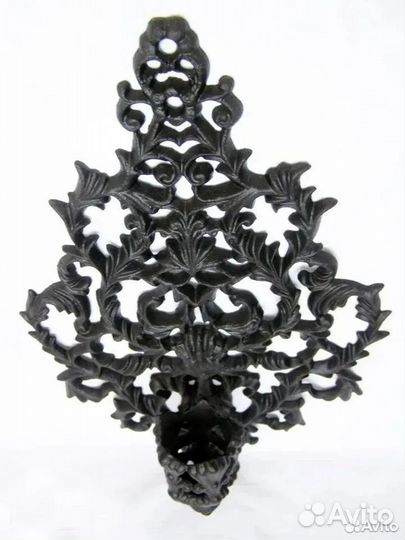 Пара подсвечников Куса Касли Каслинское литье СССР