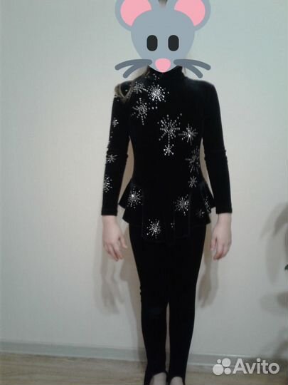 Костюм платье для фигурного катания