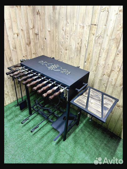 Мангал 4-6 мм с крышкой