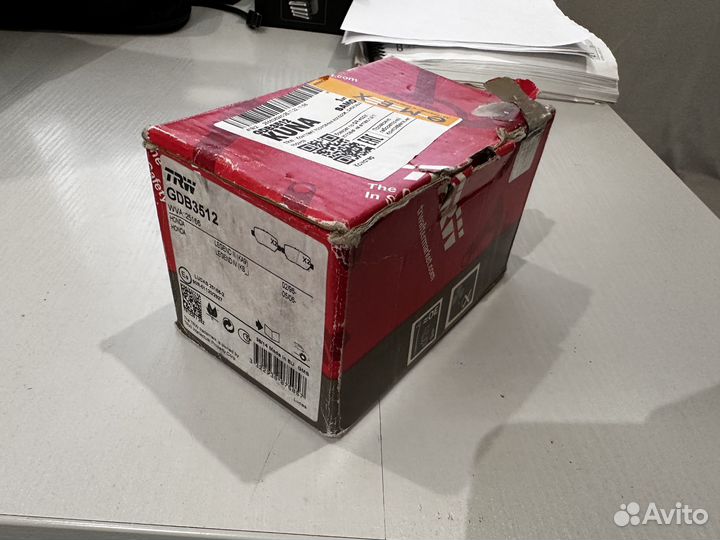 Колодки задние Honda Legend