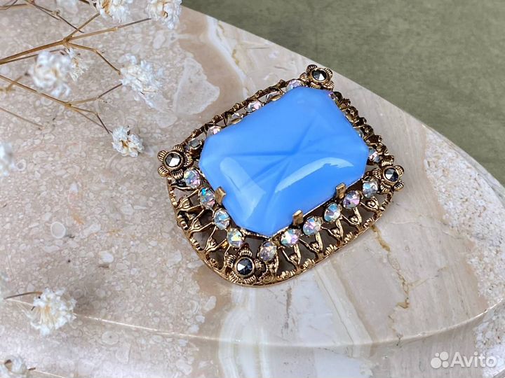 Винтажная брошь 