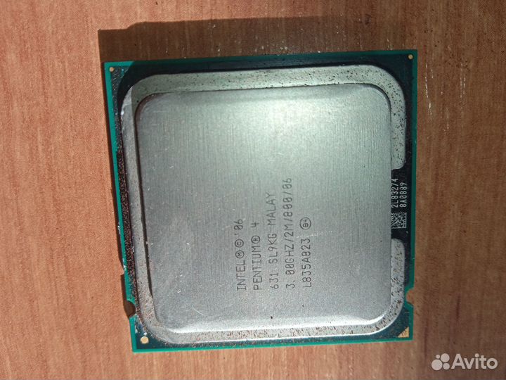 Процессор intel pentium 4