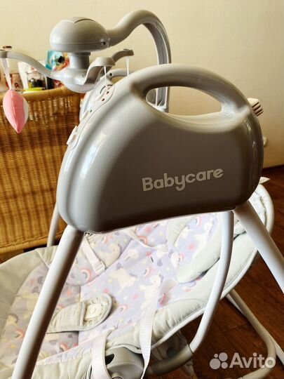 Электронные качели для новорожденных Baby Care