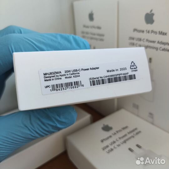 Зарядка на iPhone 20 Watt Блок + кабель + гарантия