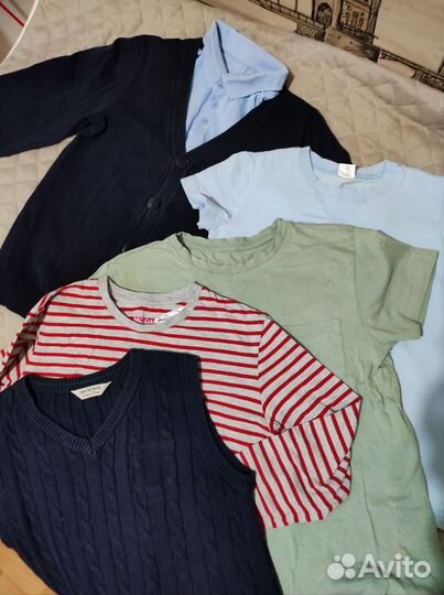 Вещи пакетом на мальчика 134