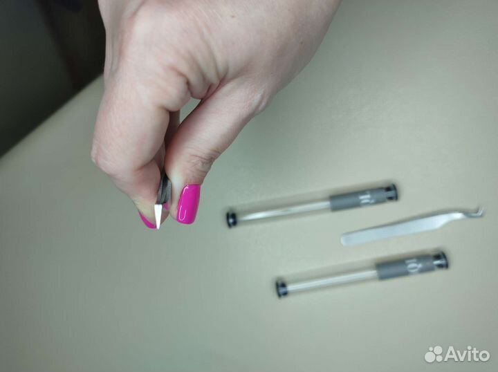 Пинцеты для наращивания ресниц