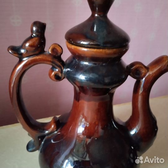 Кофейный сервиз керамика СССР Гжель