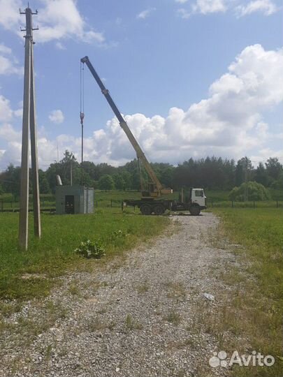 Аренда и услуги автокрана, 25 т, 21 м