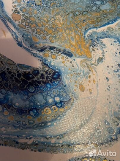 Картина абстракция (акрил)