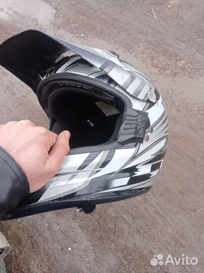 Кроссовый шлем Takachi