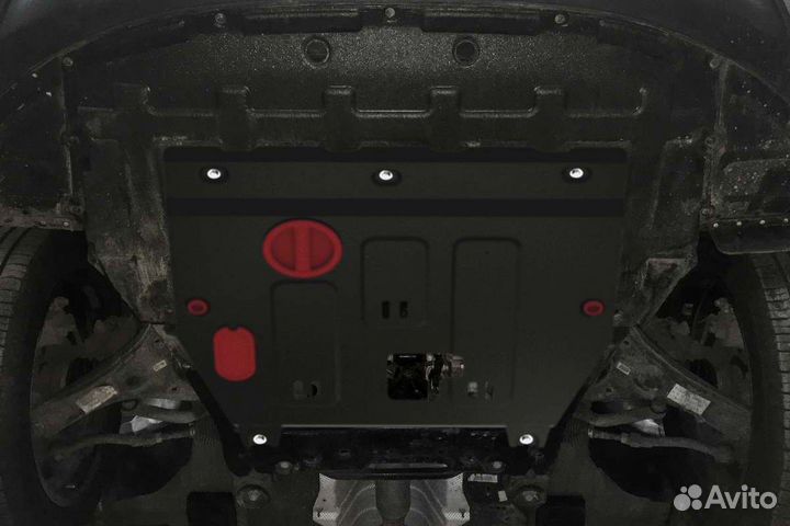 Защита картера и кпп Москвич 3 2022/JAC JS4 2022