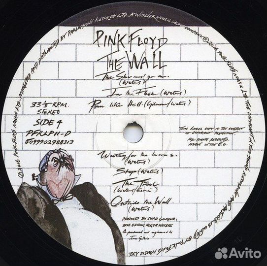 2LP Pink Floyd THE wall 2LP. Новые