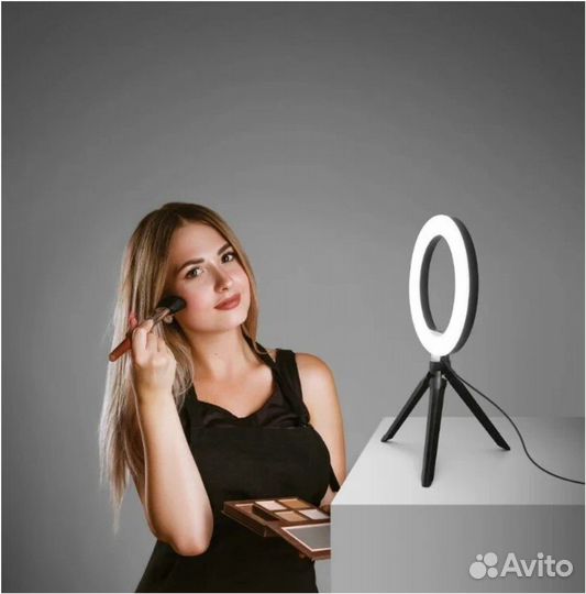 Flarx Кольцевая лампа с держателем для телефона со