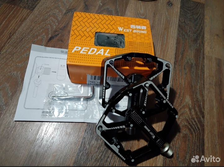 Педали на 3-х промподшипниках