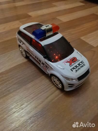 Полицейские машины 3шт с сиреной
