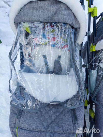 Санки коляска ника 7 8