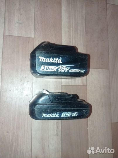 Аккумулятор makita 18v LXT и з\у макита DS18SD