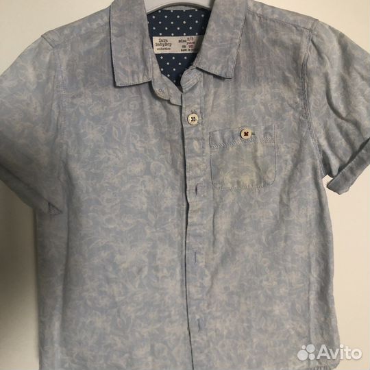 Рубашки на мальчика от 88 до 105см