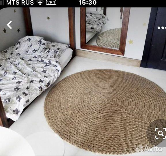 Ковры из джута