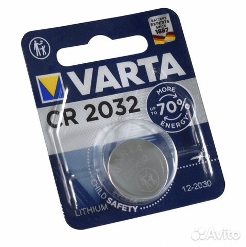 Батарейка varta electronics CR2032 BL1 - (блистер