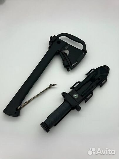 Нож + топор для выживания