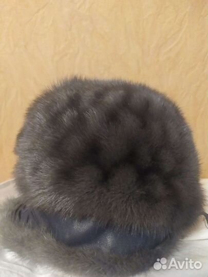 Шапка норковая женская