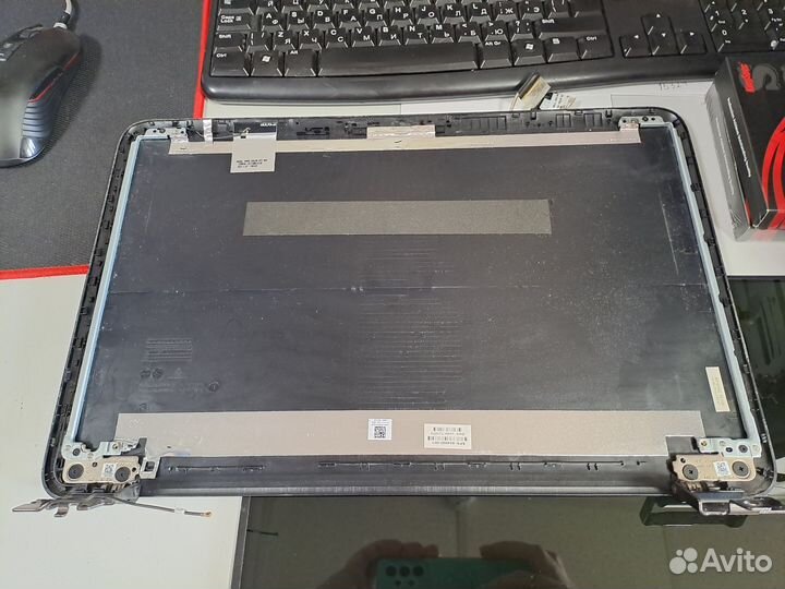 Крышка экрана HP 15-ba045 + шарниры