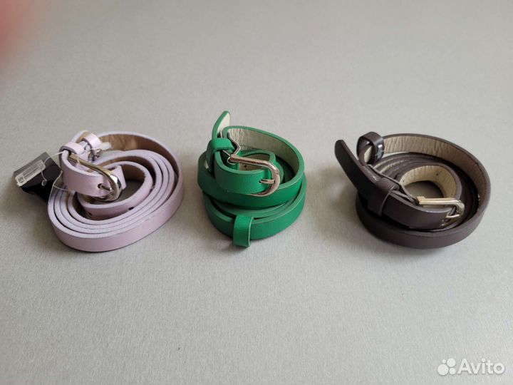 Ремень женский кожаный новый