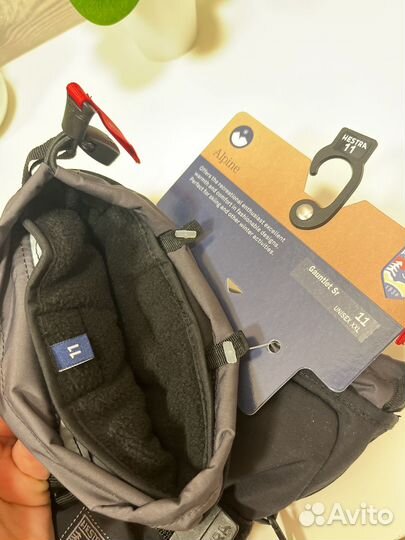 Мужские перчатки Hestra удлиненные размер 11