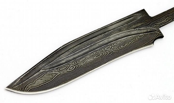 Клинок Косуля, сталь дамаск-долы