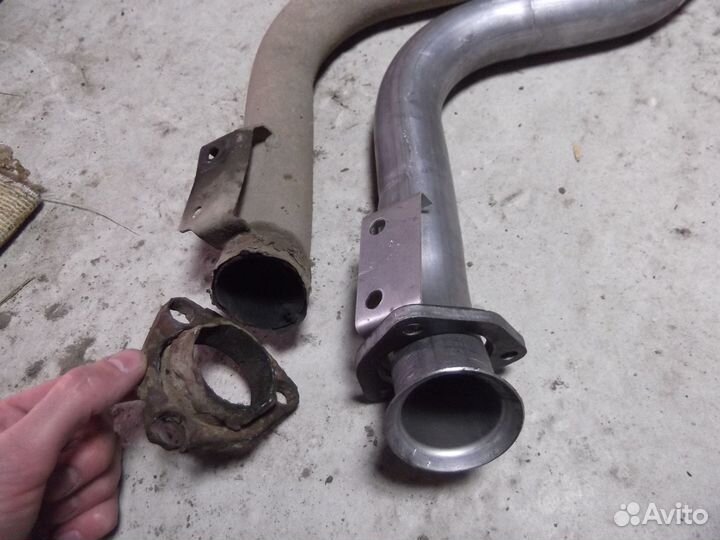 Замена трубы глушит. LR Freelander 2003-2006