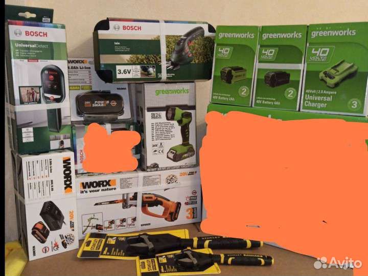 Садовая аккумуляторная техника