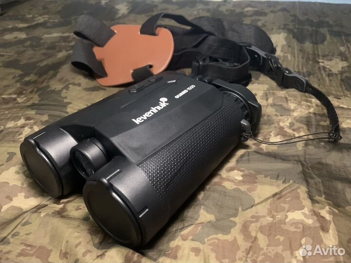 Бинокль с дальномером levenhuk