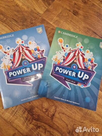 Продам учебники английского языка power up 4