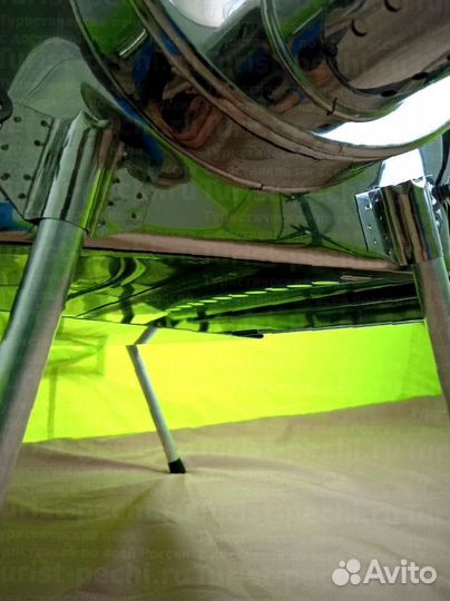 Дровяная печь Пошехонка Средняя на 30 л. c 3Д экра