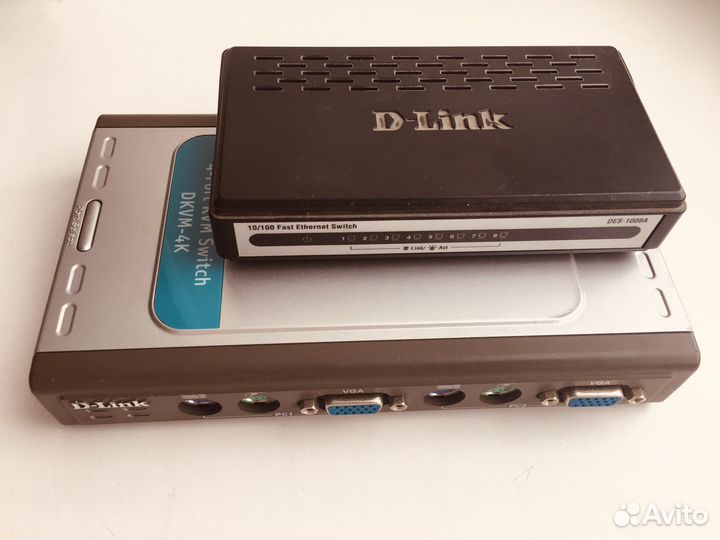 Коммутатор KVM переключатель D-Link dkvm-4K