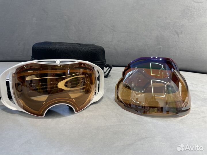 Горнолыжная маска oakley со сменными линзами