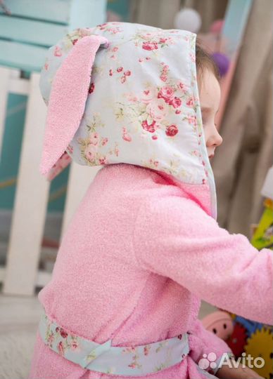 Халатик махровый 98-104