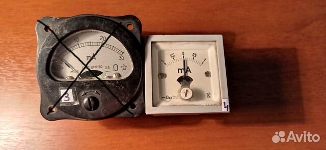 Миллиамперметр (mA)