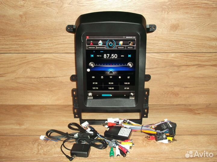 Магнитола Chevrolet Captiva Android типа Tesla