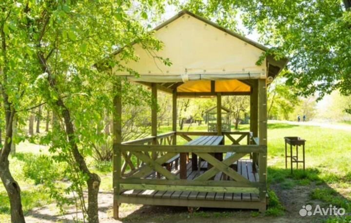 Аренда беседок на затоне