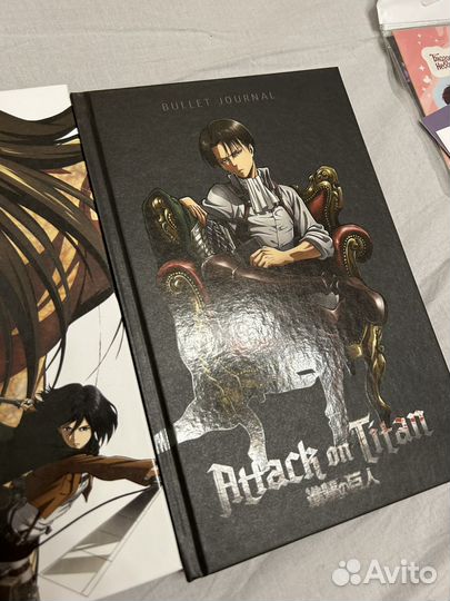 Аниме блокноты Атака титанов bullet journal